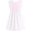Pipa Girl Dress, White - Dresses - 1 - thumbnail