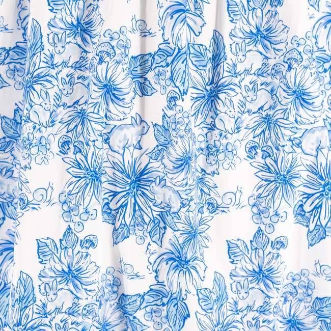 Women's Marigold Dress Spring Meadow, Blue - Dresses - 5