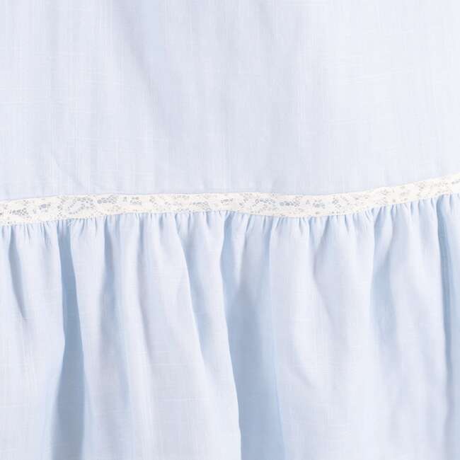 Women's Lounge Dress, Light Blue - Dresses - 3