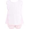 Pipa Girl Set, Pink - Dresses - 1 - thumbnail