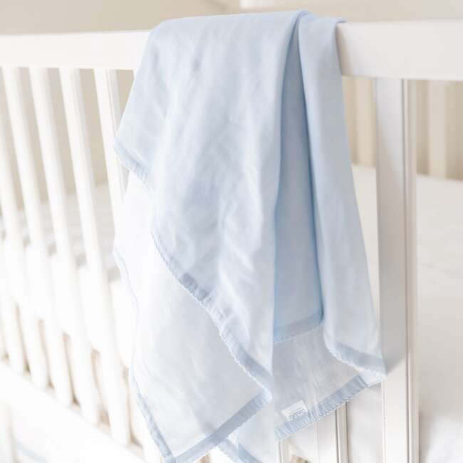 Receiving Blanket, Blue