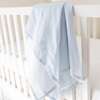 Receiving Blanket, Blue - Blankets - 2
