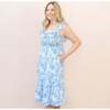 Women's Marigold Dress Spring Meadow, Blue - Dresses - 6 - thumbnail