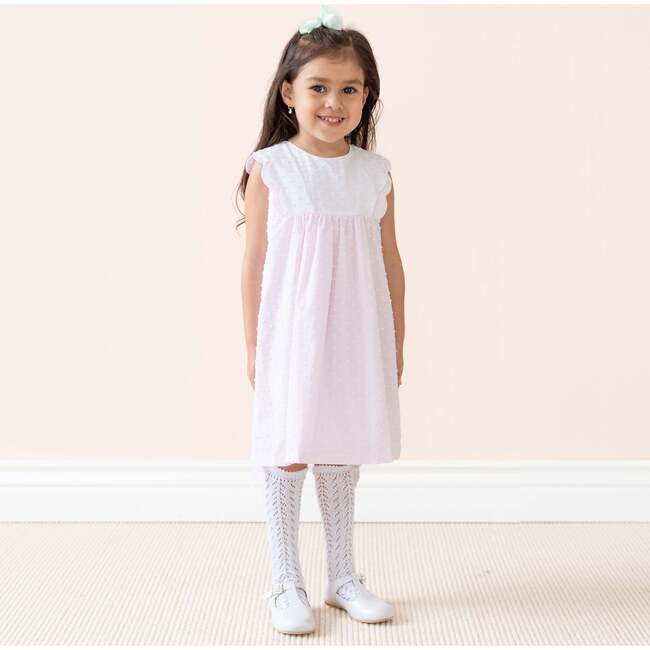 Pipa Girl Dress, Pink - Dresses - 2