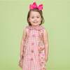Melina Girl Dress, Pink - Dresses - 2