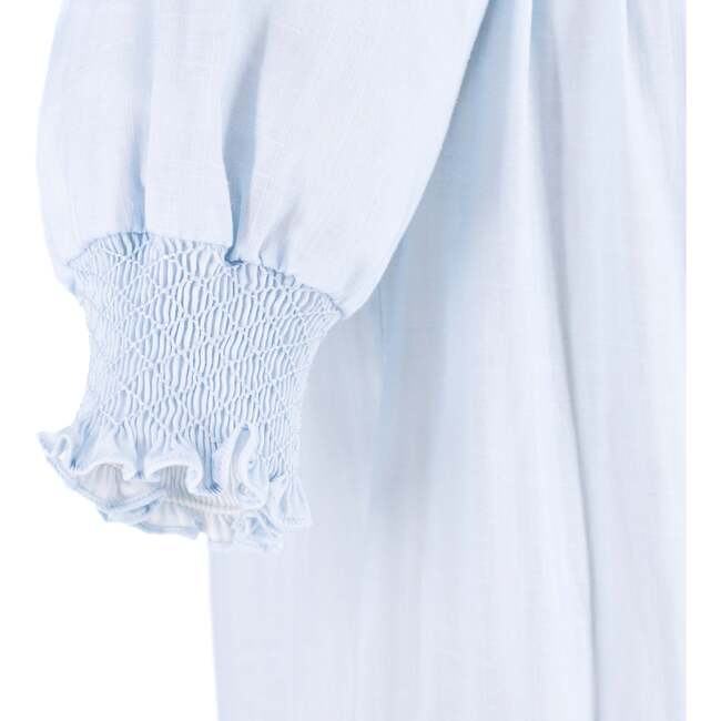 Women's Lounge Dress, Light Blue - Dresses - 4