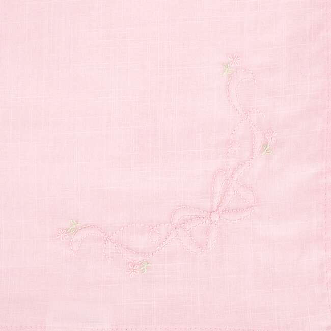 Receiving Blanket, Pink - Blankets - 4