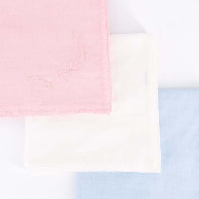 Receiving Blanket, Ivory - Blankets - 3