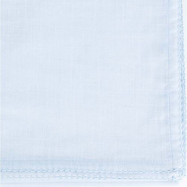 Receiving Blanket, Blue - Blankets - 4