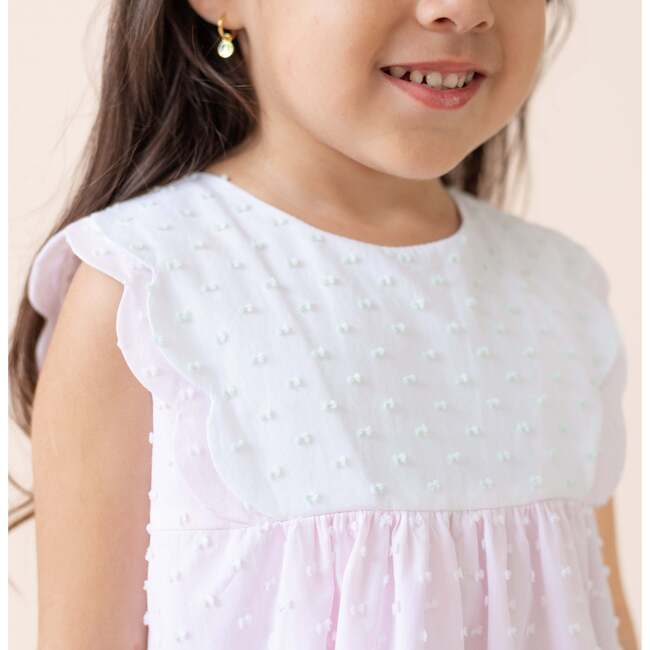 Pipa Girl Dress, Pink - Dresses - 4