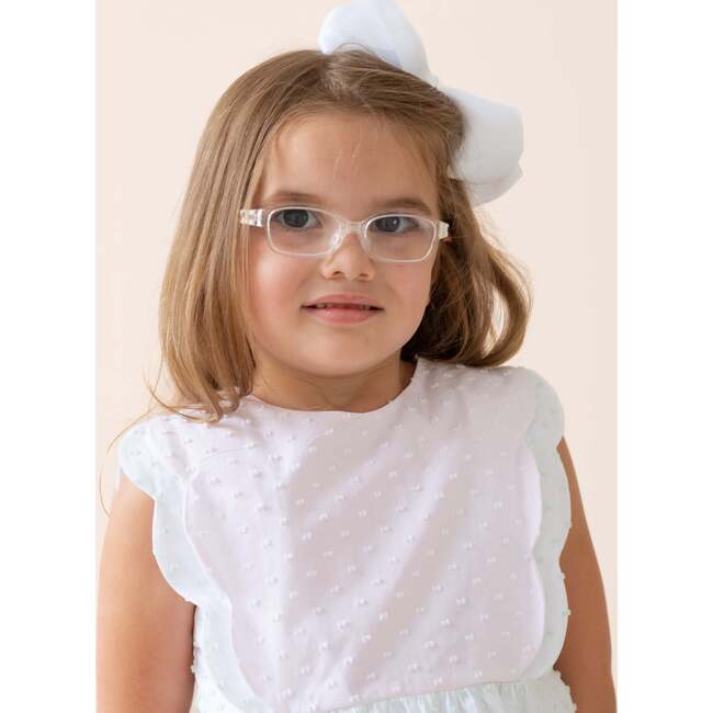 Pipa Girl Dress, White - Dresses - 4