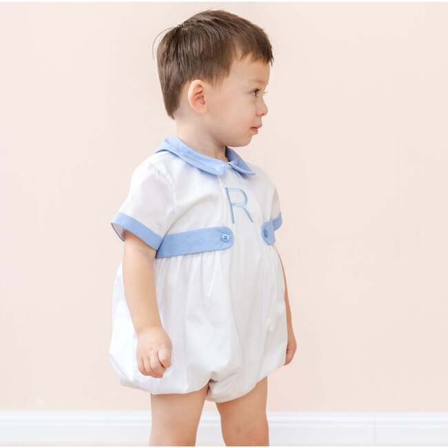 Simon Boy Bubble, Blue - Rompers - 4