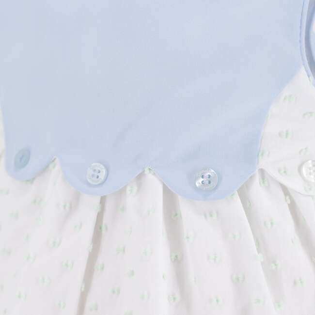 Pippin Boy Bubble, Blue - Rompers - 4