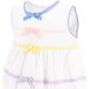 Sunny Girl Bubble, White - Rompers - 5