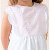 Pipa Girl Dress, White - Dresses - 5