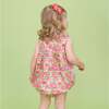 Melina Girl Bubble, Pink - Rompers - 5 - thumbnail