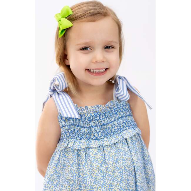 Olivia Girl Bubble, Blue - Onesies - 4