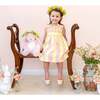 Mia Girl Dress, Yellow - Dresses - 6 - thumbnail