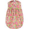 Melina Girl Bubble, Pink - Rompers - 6 - thumbnail