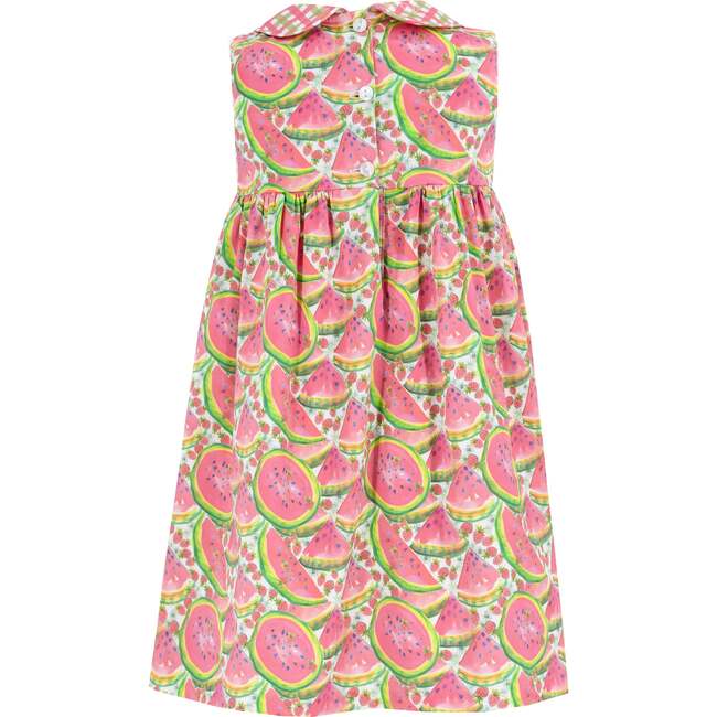 Melina Girl Dress, Pink - Dresses - 6