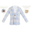 Hayden Boy Blazer, Blue - Blazers & Sport Coats - 5 - thumbnail