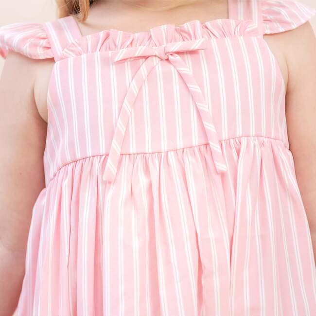 Matilda Girl Nightgown, Pink - Pajamas - 5