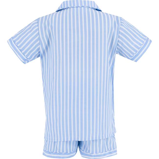 Myles Boy Pajama Set, Blue - Pajamas - 7