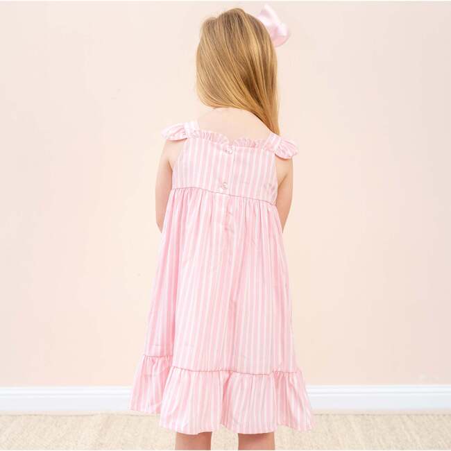 Matilda Girl Nightgown, Pink - Pajamas - 6