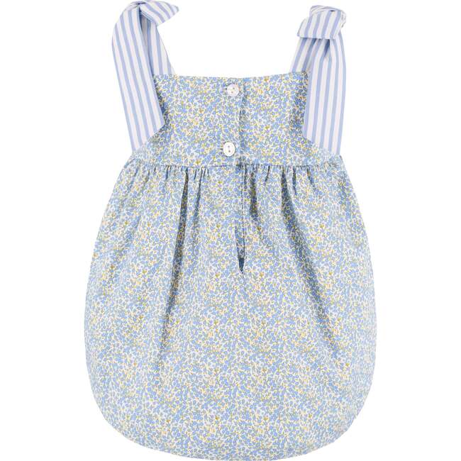 Olivia Girl Bubble, Blue - Onesies - 6