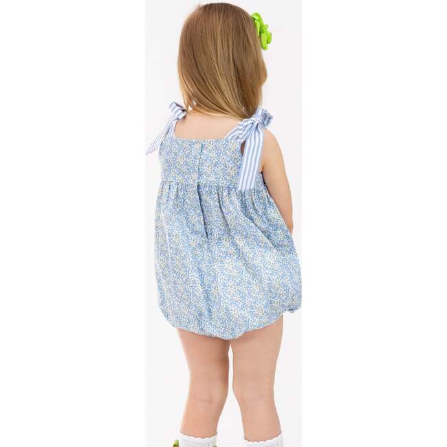 Olivia Girl Bubble, Blue - Onesies - 7