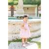 Il Pellicano Eyelet Baby Girl Bubble, Pink - Dresses - 2 - thumbnail