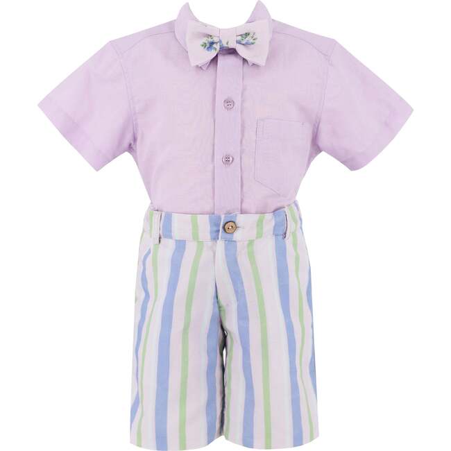 Positano Boy Bow Tie, Flowers - Bowties & Ties - 3