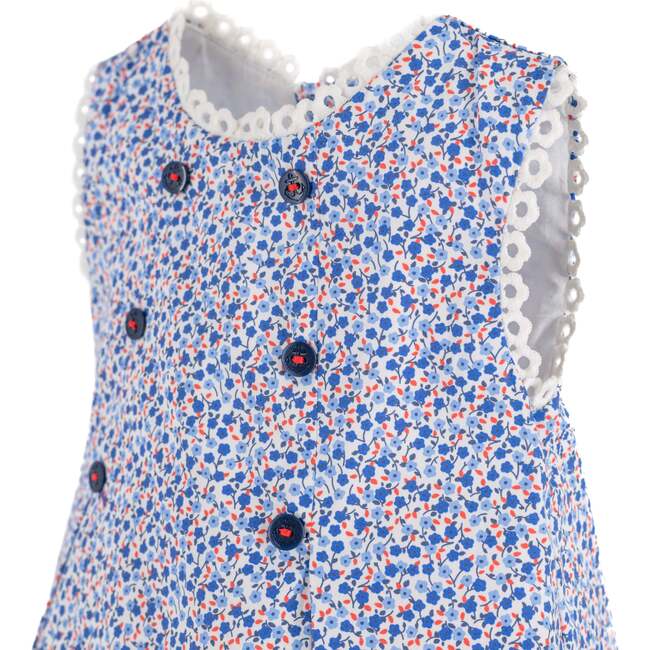 Abigail Girl Bubble, Blue - Onesies - 5