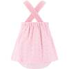 Il Pellicano Eyelet Baby Girl Bubble, Pink - Dresses - 6 - thumbnail