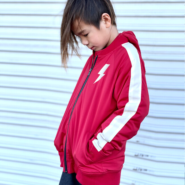 Bomber Jacket, Red