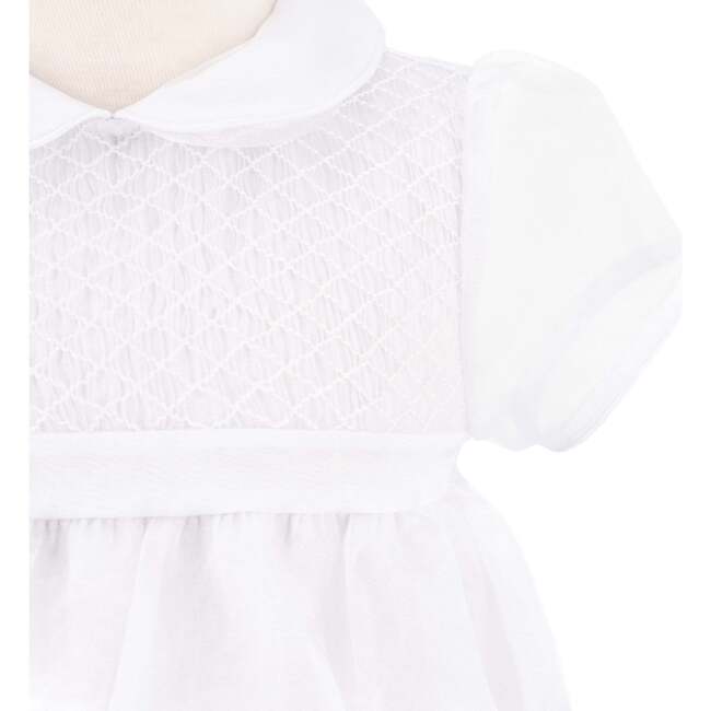 Amalfi Baby Girl Ceremony Bubble, White - Dresses - 3
