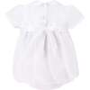 Amalfi Baby Girl Ceremony Bubble, White - Dresses - 6