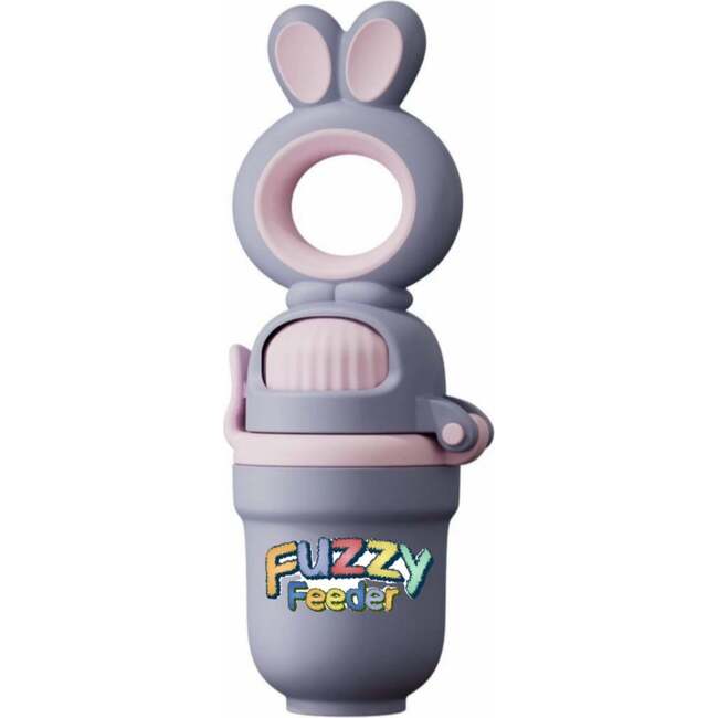 Baby Push Pop Fruit Feeder - Purple