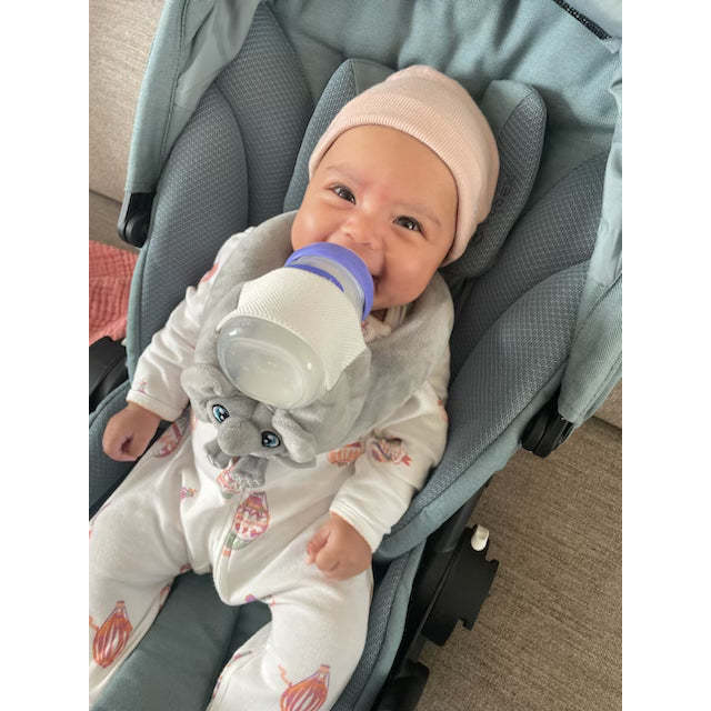 Baby Bottle Pillow Holder for Parents - Elephant - Bottles - 3