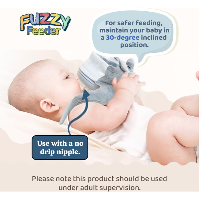 Baby Bottle Pillow Holder for Parents - Elephant - Bottles - 5