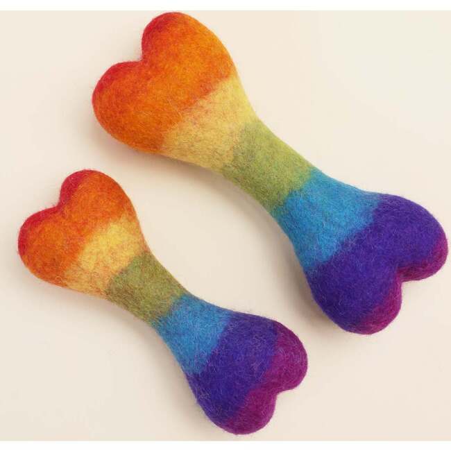 WOOL RAINBOW BONE