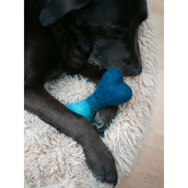 WOOL OMBRE BONE, Ocean Blue - Pet Toys - 5