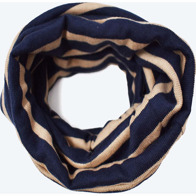MB SNOOD, Navy & Tan
