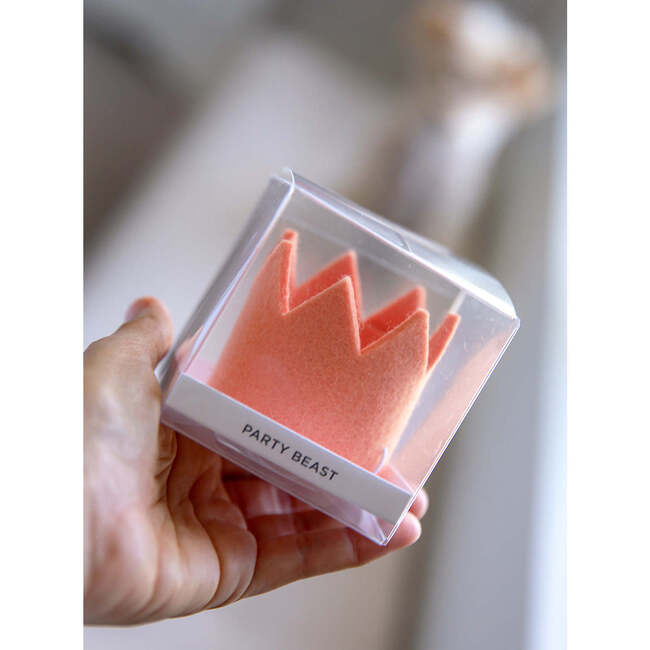 NEUTRAL PARTY CROWNS, Peach - Pet Costumes - 3