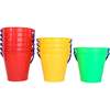 Large Sand Pail 12 Pack (6 red, 4 yellow, 2 green) - Water Toys - 1 - thumbnail