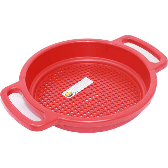 Large Sand Sieve 3 Pack (1 red, 1 blue, 1 yellow) - Water Toys - 7
