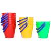 Large Sand Pail 12 Pack (6 red, 4 yellow, 2 green) - Water Toys - 4 - thumbnail