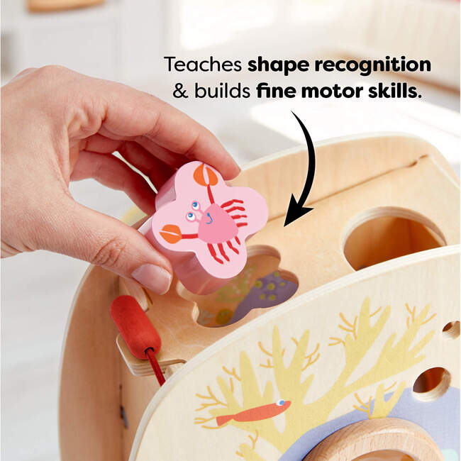 Underwater World Wooden Shape Sorter