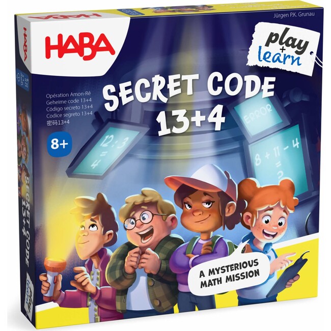 Secret Code 13+4 Math Game