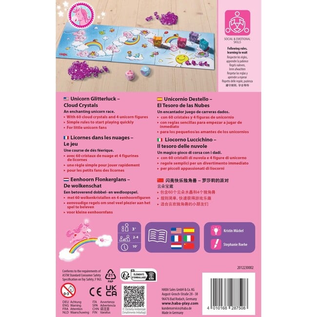 Unicorn Glitterluck - Cloud Crystals Game - Games - 7